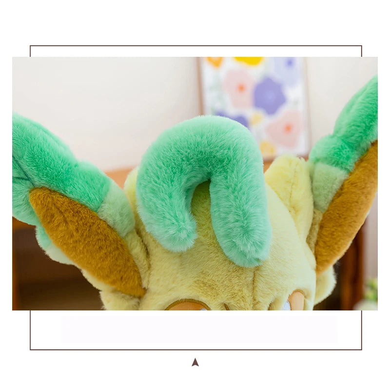 Pokemon Big Size Leafeon Plush Sitting Pose (45cm / 55cm / 65cm)