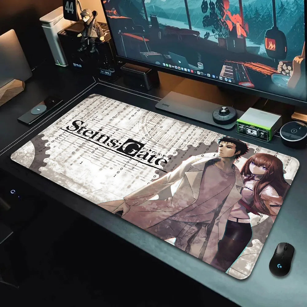 Steins Gate Mouse Pad Large Anime Desk Mat