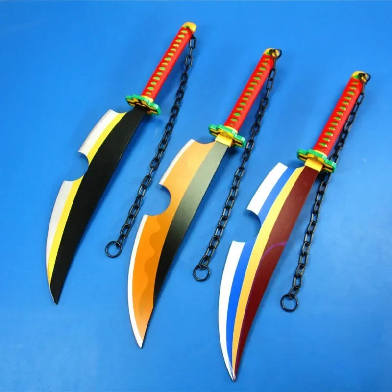 Demon Slayer Tengen Uzui Swords 1:1 Scale Anime Prop Replica