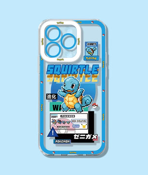 Pokemon Squirtle Phone Case - For iPhone 11 to 17 Pro Max
