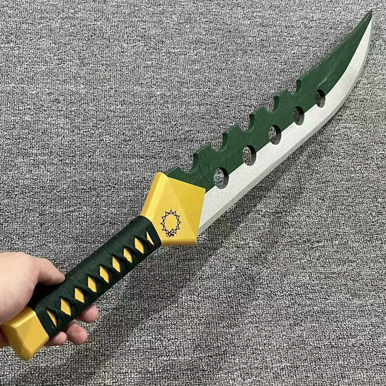 Seven Deadly Sins Meliodas Lost Bane Sword 1:1 Scale Prop Replica