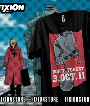 Fullmetal Alchemist Shirt - All Cotton Anime Graphic Tee