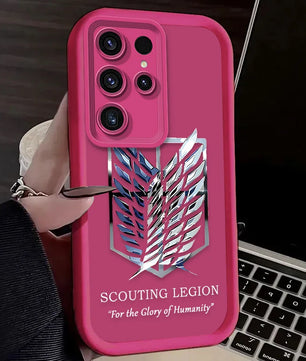 AOT Scouting Legion Phone Case - For Samsung A Series and S Series