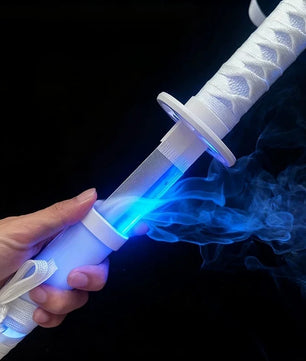 Bleach Rukia LED Vapor Fog Katana 1:1 Scale 40-Inch Prop Replica