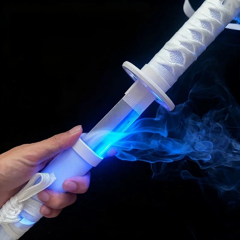 Bleach Rukia LED Vapor Fog Katana 1:1 Scale 40-Inch Prop Replica