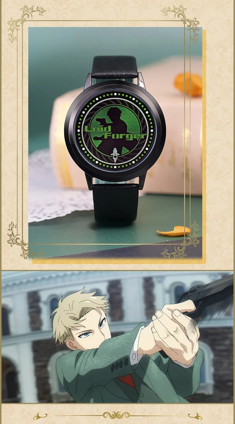 SPY×FAMILY Watch Yor Loid Anya Forger LED Anime Watches