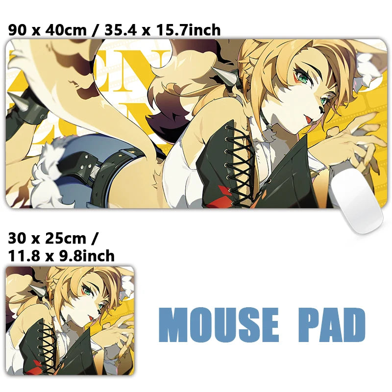 Zenless Zone Zero Pulchra Large Gaming Mouse Pad – Anime Desk Mat