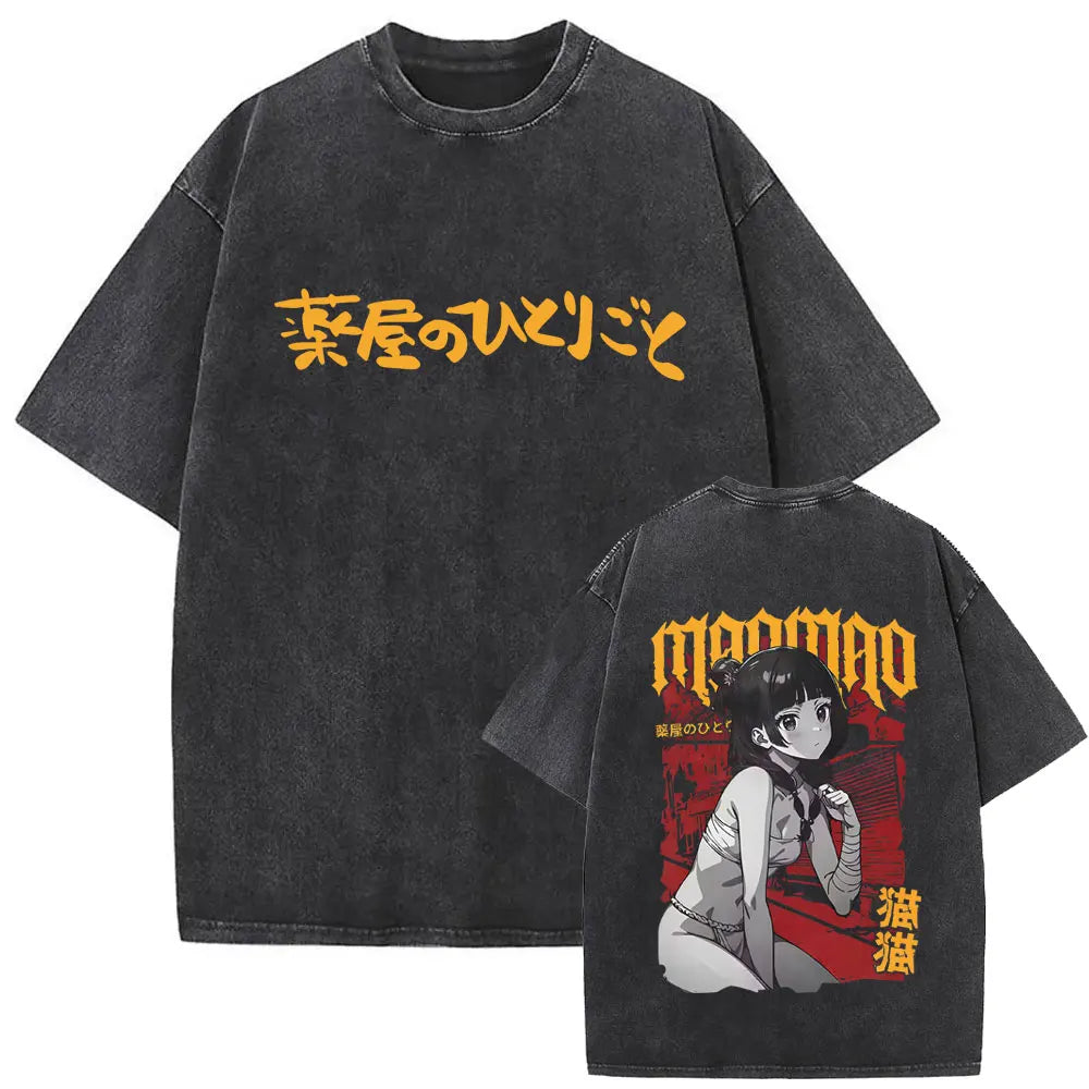 The Apothecary Diaries Maomao Shirt Vintage Style Washed T-Shirt