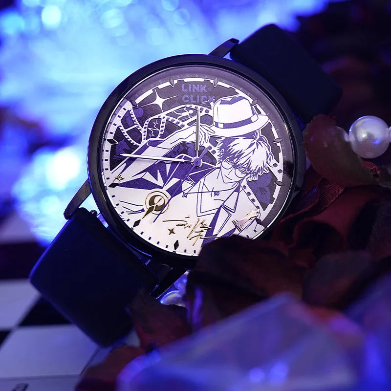 Link Click Vein, Xia Fei, Liu Xiao Slim Quartz Watch Anime Jewelry