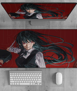 Chainsaw Man Yoru Mouse Pad Large Gaming Anime Desk Mat