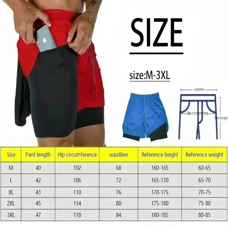 Demon Slayer Inosuke Compression Shorts - Men's Anime Sports Shorts