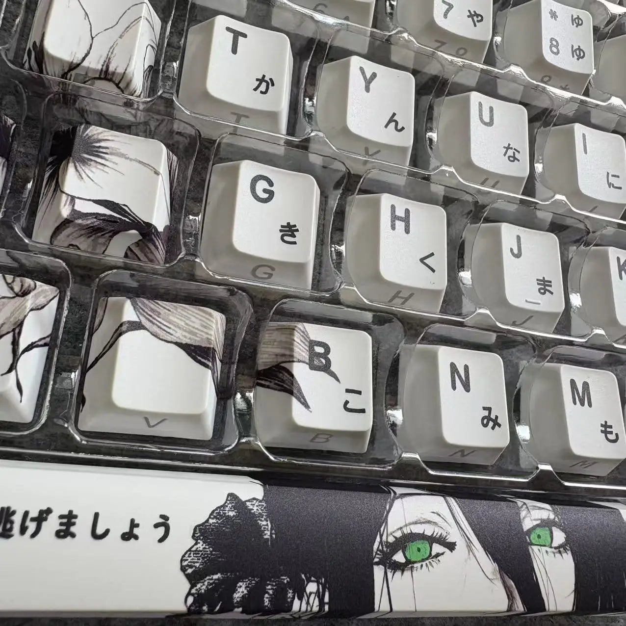 Chainsaw Man Reze Keycaps 135 Keys Cherry Profile Anime Keycaps