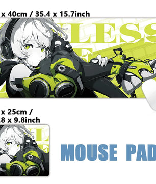 Zenless Zone Zero Anby Large Gaming Mouse Pad – Anime Desk Mat