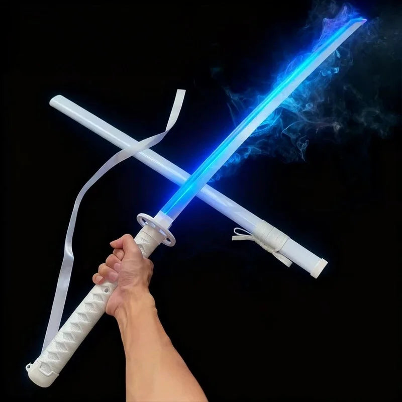 Bleach Rukia LED Vapor Fog Katana 1:1 Scale 40-Inch Prop Replica