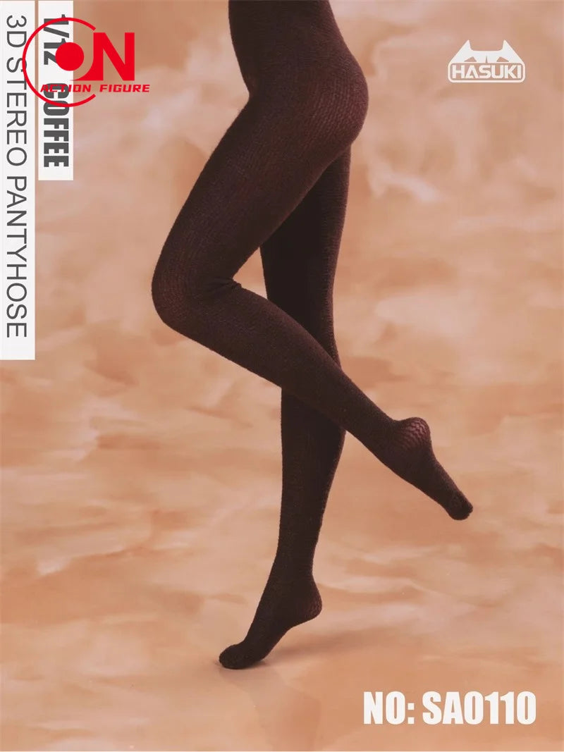 Hasuki 1/12 Scale Fishnet Stockings for 6-Inch Female Action Figures