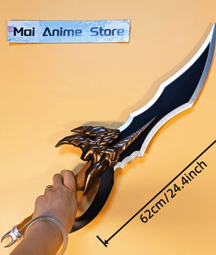 Solo Leveling Sung Jinwoo Demon King’s Dragon-Head Dagger 1:1 Scale Anime Prop Replica
