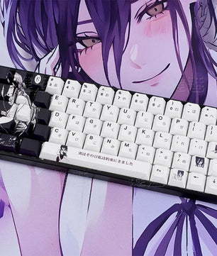 Chainsaw Man Reze Keycaps 140 Keys Cherry Profile Anime Keycaps