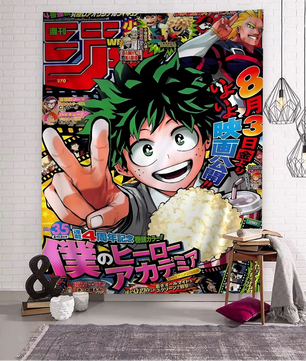 My Hero Academia Deku Tapestry - Versatile Anime Home Decor