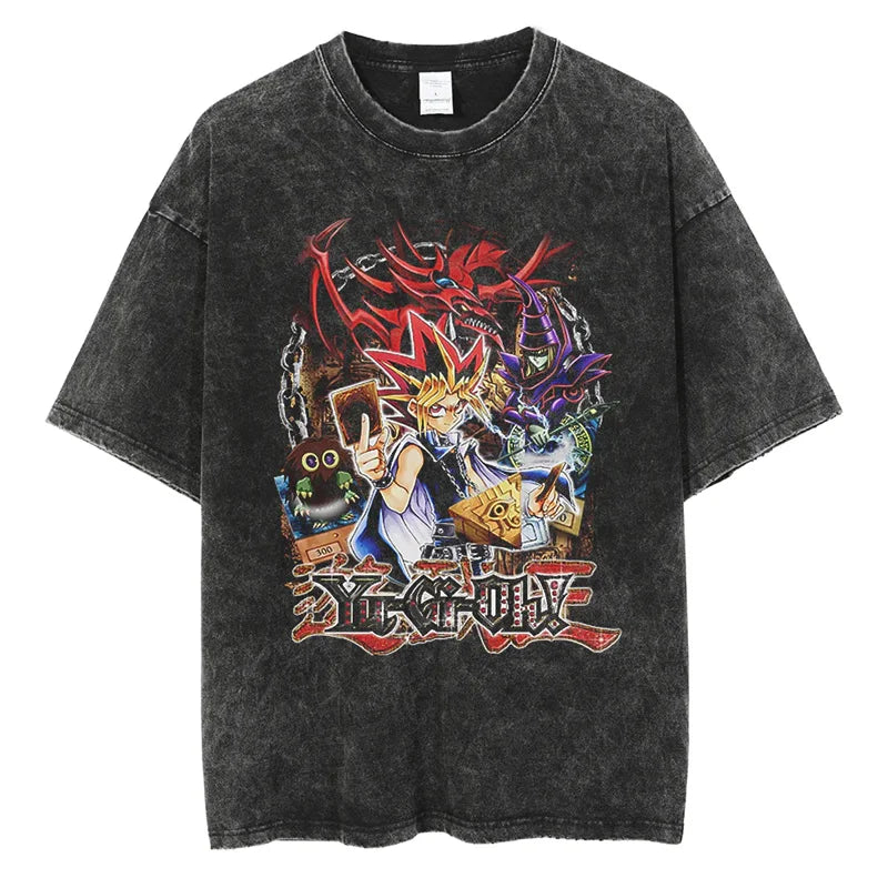 Yu-Gi-Oh! Yugi Shirt Vintage Style Anime Shirt