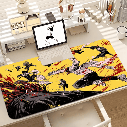 Chainsaw Man Mouse Pad Devils Battle Large Anime Mouse Pad