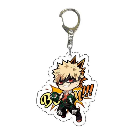 My Hero Academia Katsuki Bakugo Acrylic Keychain Bag Charm