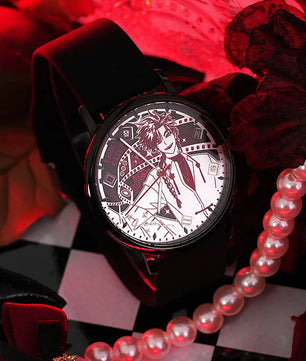 Link Click Vein, Xia Fei, Liu Xiao Slim Quartz Watch Anime Jewelry