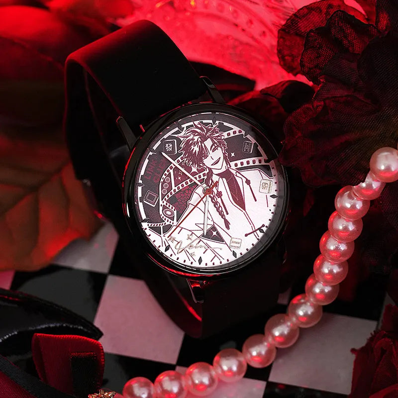 Link Click Vein, Xia Fei, Liu Xiao Slim Quartz Watch Anime Jewelry