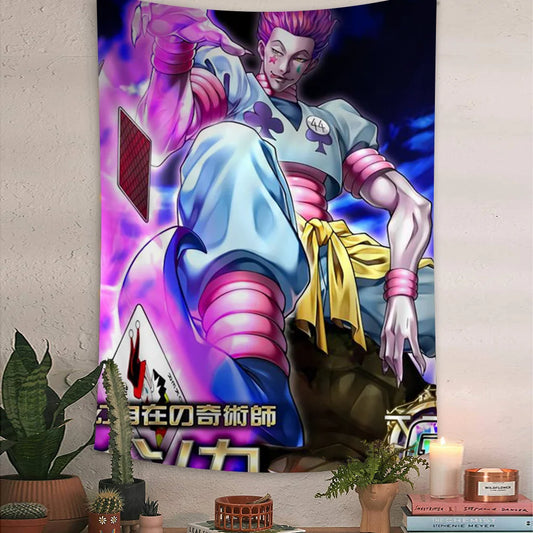 Hunter x Hunter Hisoka Tapestry - Versatile Anime Home Decor