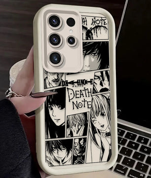 Death Note Panel Style Phone Case - For Samsung A and S Series