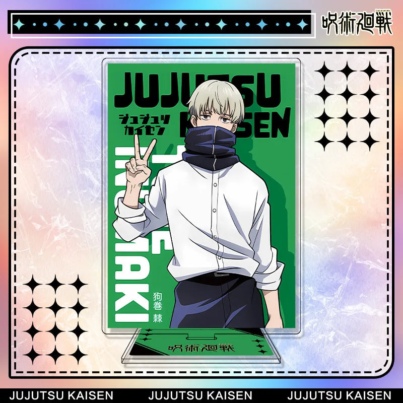 Jujutsu Kaisen Toge Inumaki Acrylic Stand Keychain & Badge Set