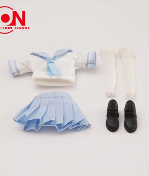 1/12 Scale Cute School Sailor Uniform Set For 6-Inch Action Figures