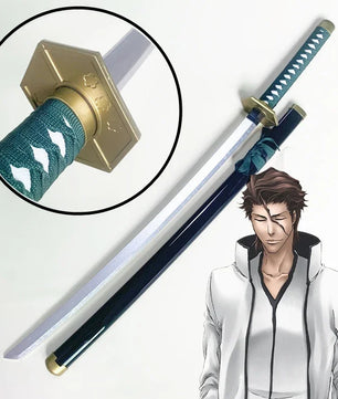 Bleach Sousuke Katana 1:1 Scale Anime Prop Replica Bamboo Sword