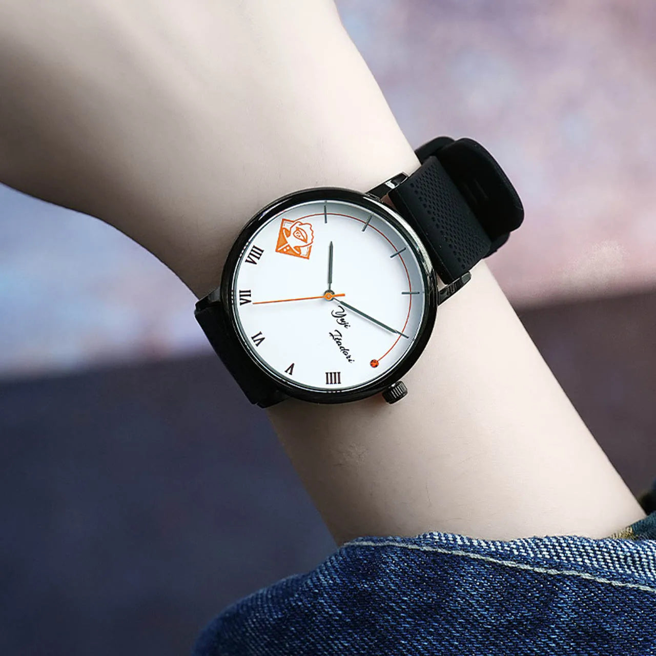 Jujutsu Kaisen Yuji Itadori Slim Quartz Watch Anime Jewelry