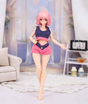 1/12 Scale Sportswear Gym Clothing Set For Female Action Figures