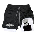 Jujutsu Kaisen Gojo Compression Shorts - Men's Anime Workout Shorts
