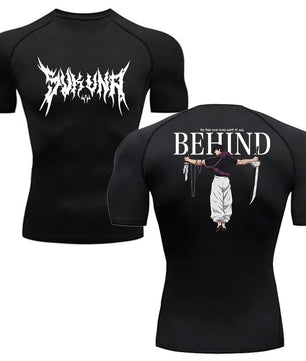 Jujutsu Kaisen Toji Compression Shirt - Men's Anime Rash Guard