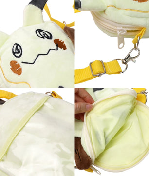 Pokemon Mimikyu Plush Shoulder Bag – 20cm Soft Plush Anime Bag