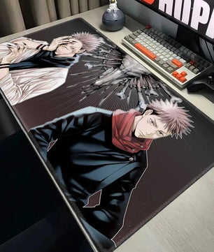 Jujutsu Kaisen Sukuna & Itadori Mouse Pad Large Gaming Anime Desk Mat
