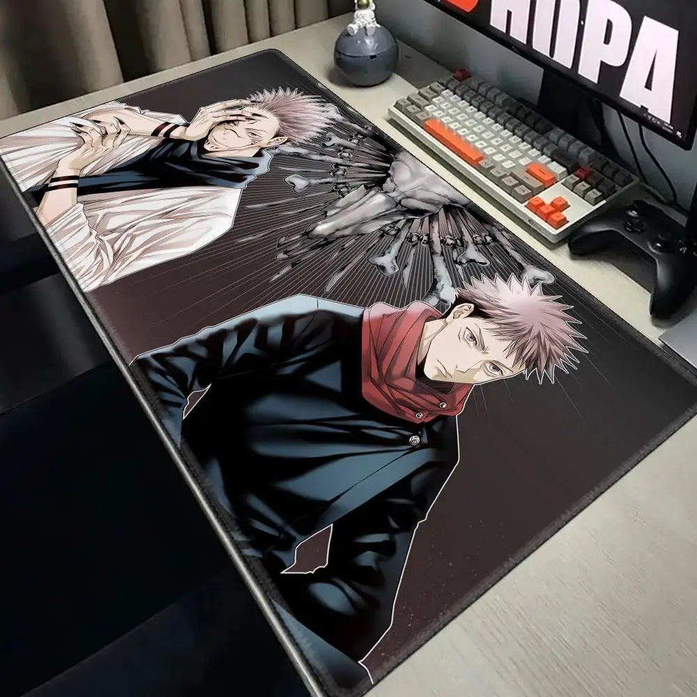 Jujutsu Kaisen Sukuna & Itadori Mouse Pad Large Gaming Anime Desk Mat