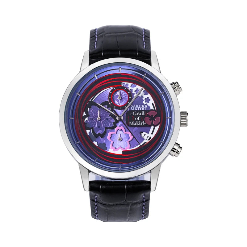 Fate Stay Night Heaven's Feel Sakura Matou Flower Song Quartz Watch