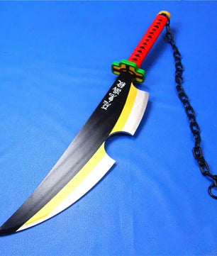 Demon Slayer Tengen Uzui Swords 1:1 Scale Anime Prop Replica