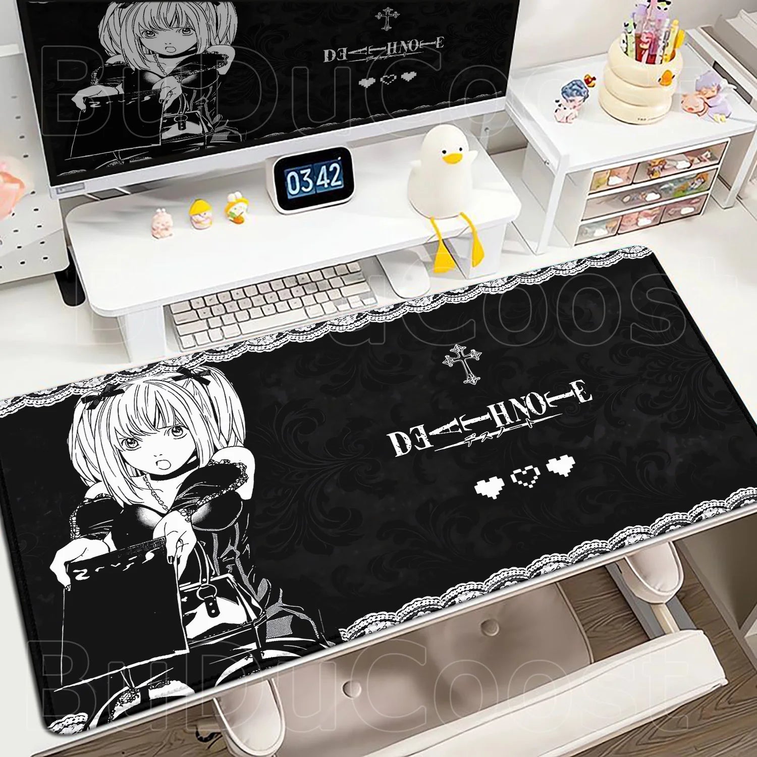 Death Note Misa Amane Mouse Pad - Large Gaming & Office Desk Mat