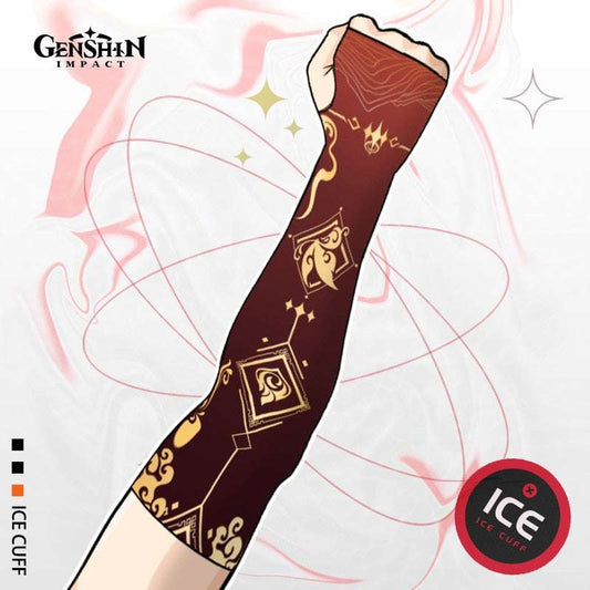 Genshin Impact Hutao Breathable Arm Sleeves Anime Sportswear