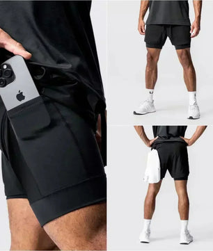 Demon Slayer Inosuke Compression Shorts - Men's Anime Sports Shorts