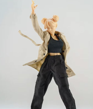 1/12 Scale Windbreaker Coat For 6-Inch Female Action Figures