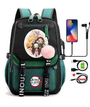 Demon Slayer Nezuko Backpack Anime Bookbag