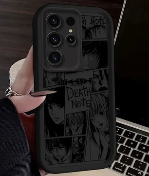 Death Note Panel Style Phone Case - For Samsung A and S Series