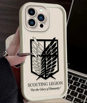 AOT Scouting Legion Phone Case - For iPhone 11 to 17 Pro Max