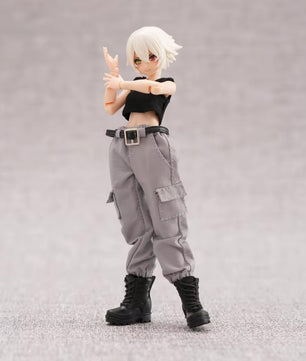 1/12 Scale Casual Shirt & Work Pants Set For 6-Inch Female Action Figures