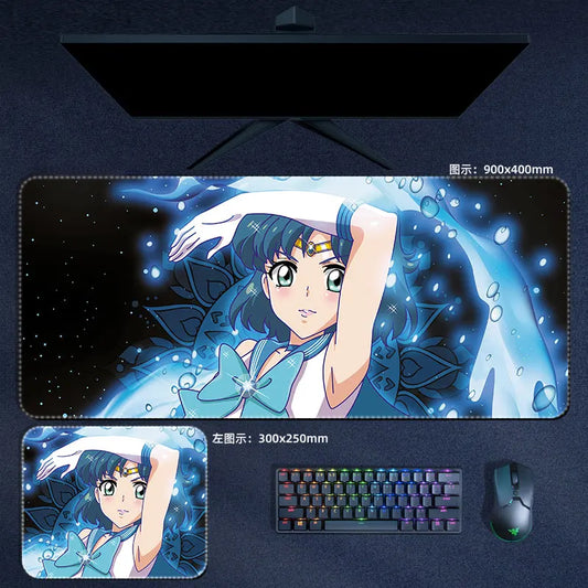 Sailor Moon Sailor Mercury Mouse Pad Anime Desk Mat